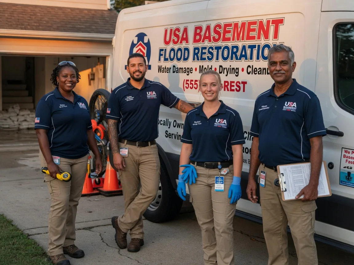 Basement Flood Cleanup company in Cairnbrook, PA